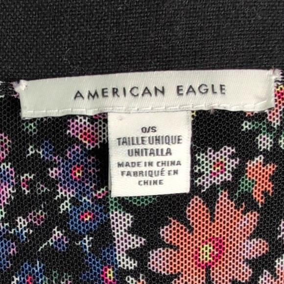 American Eagle Outfitters Pink and Orange Kimono Cardigan - Picture 8 of 8